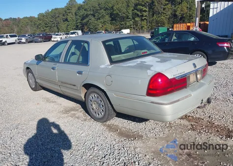2003 Mercury Grand Marquis Gs from USA, damaged, VIN 2MEFM74W83X694804